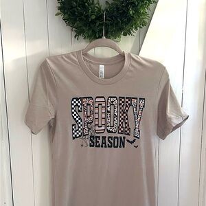 Bella Canvas Spooky Season Tee - Tan